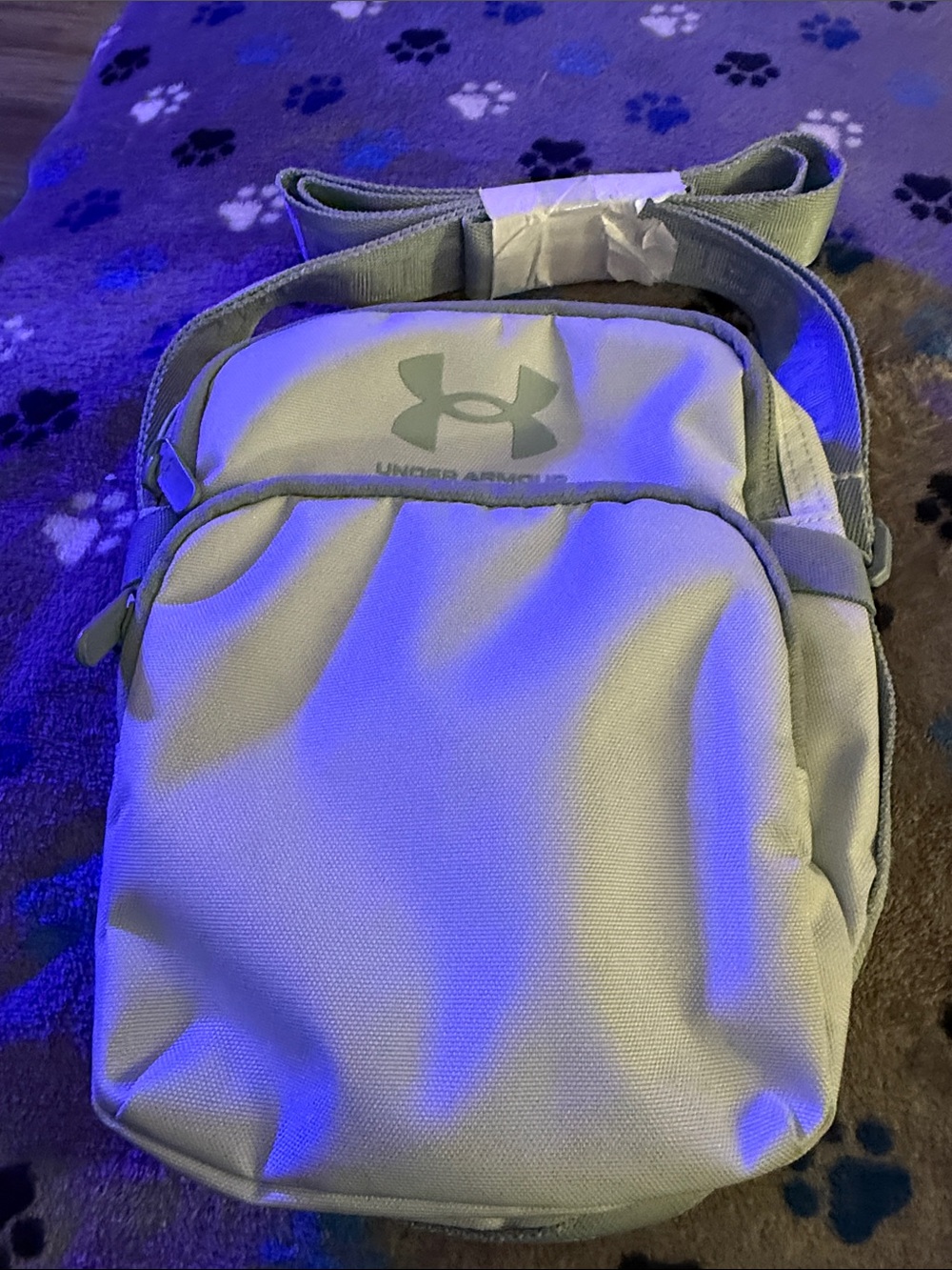 Under Armour Men’s Crossbody Bag in Light Mint Green